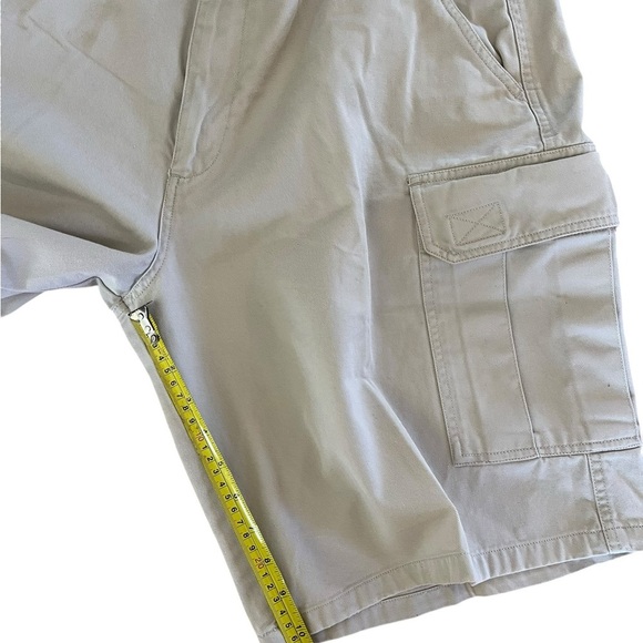 Fargo Men’s Cargo Shorts 36 – Tan Utility Workwear Cotton Pockets Outdoor Casual - Picture 9 of 10